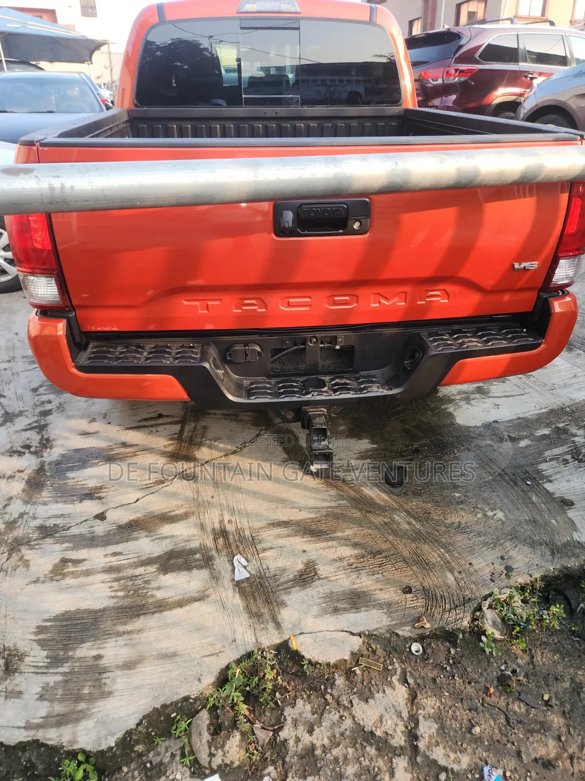 Toyota Tacoma 2017 Orange