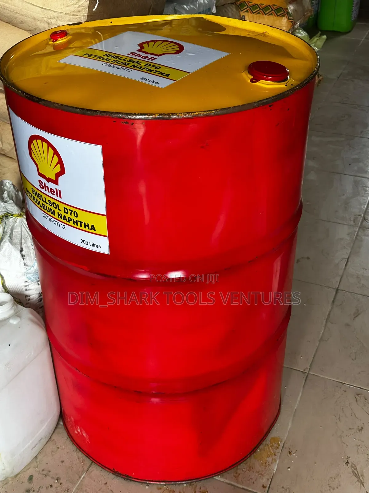 209-Liter Industrial Drum of ShellSolTM D70 Petroleum Naphtha