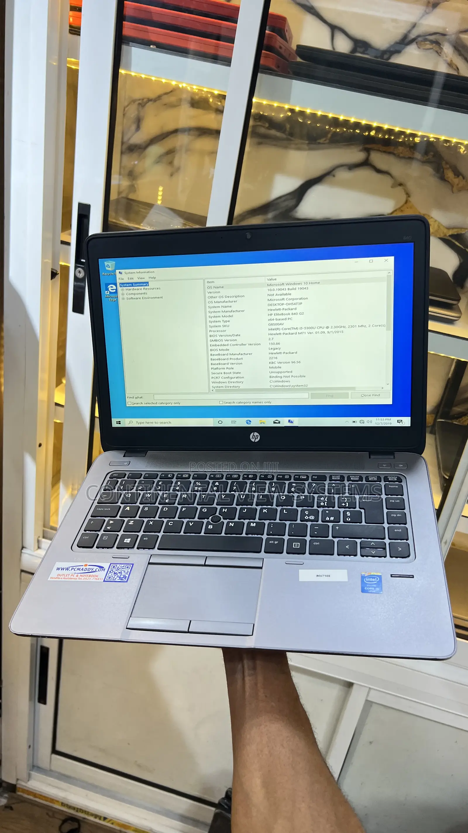 Laptop HP EliteBook 840 G2 8GB Intel Core i5 SSD 256GB