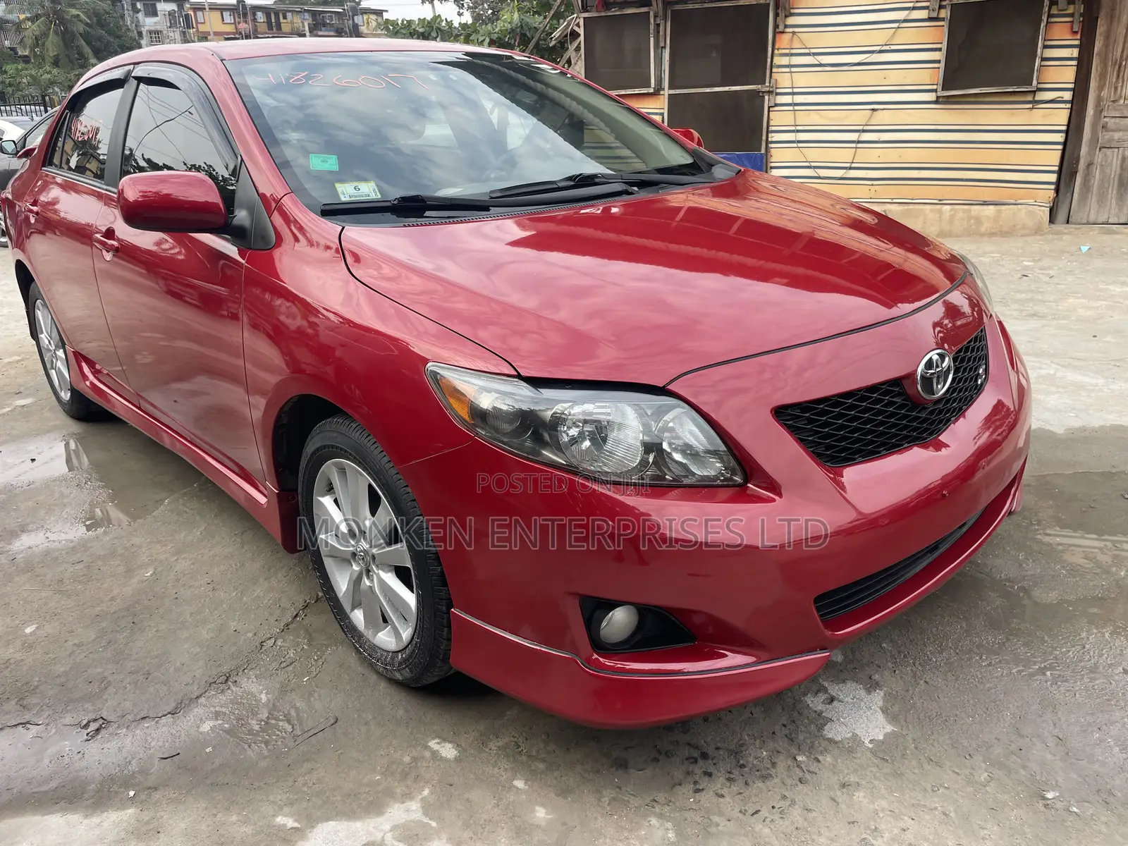 Toyota Corolla S 4dr Sedan (1.8L 4cyl 4A) 2009 Red