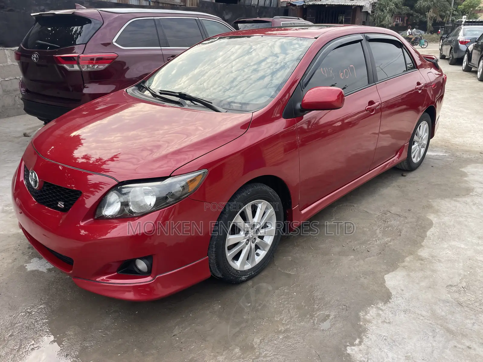 Toyota Corolla S 4dr Sedan (1.8L 4cyl 4A) 2009 Red