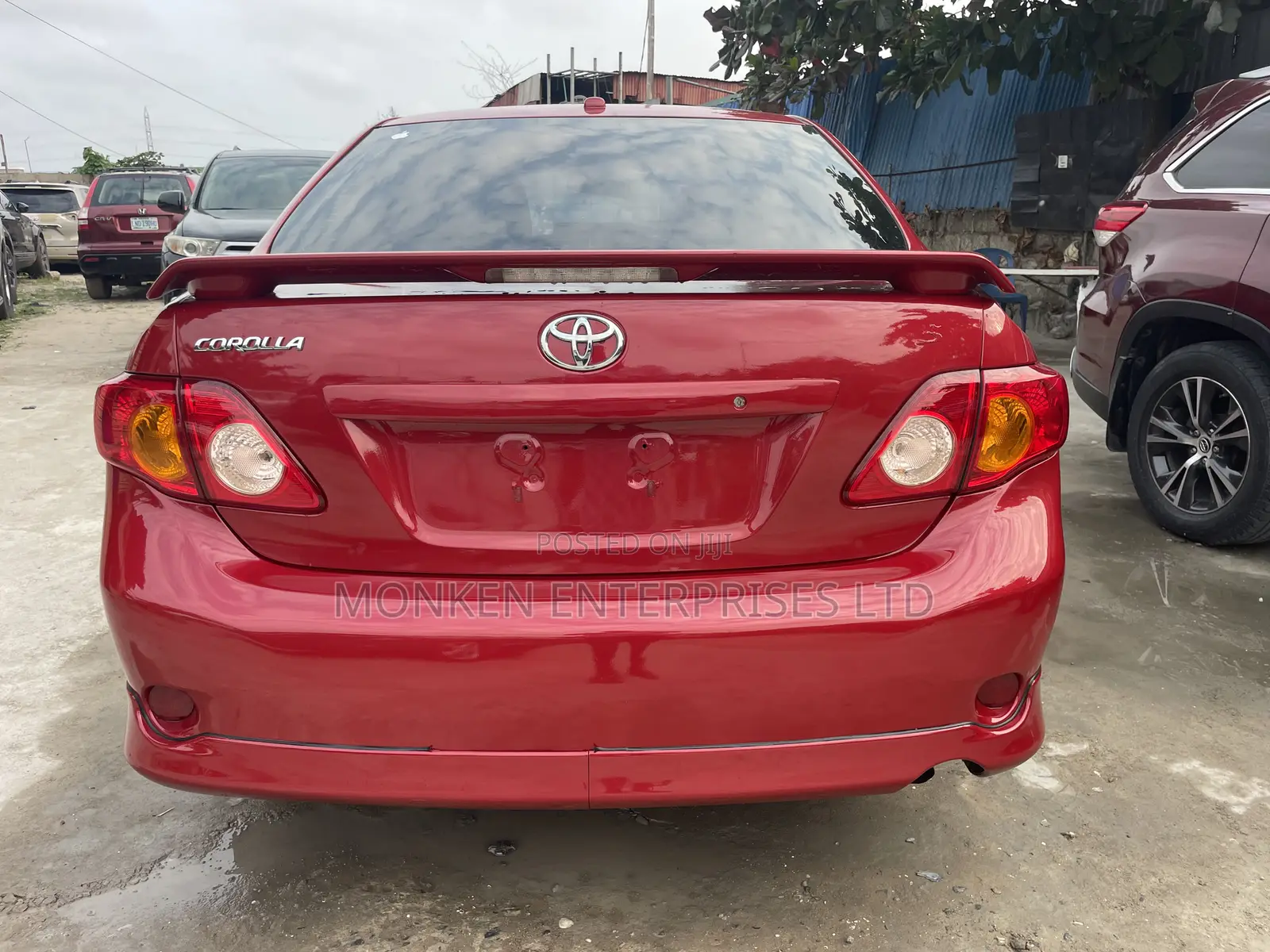 Toyota Corolla S 4dr Sedan (1.8L 4cyl 4A) 2009 Red
