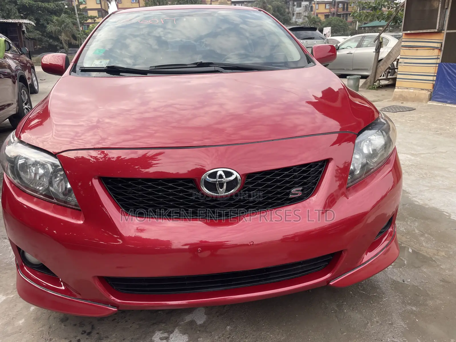 Toyota Corolla S 4dr Sedan (1.8L 4cyl 4A) 2009 Red