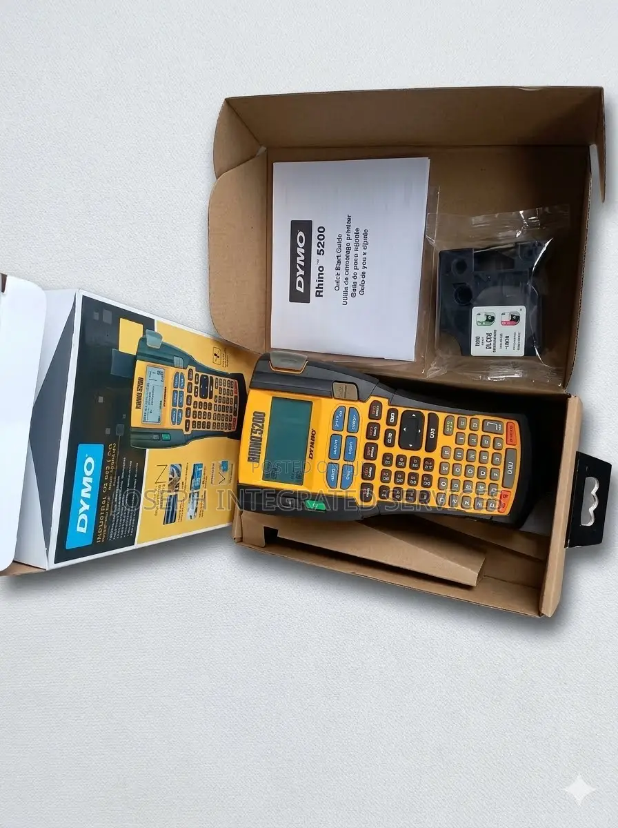 Dymo Rhino 5200 Industrial Label Maker.