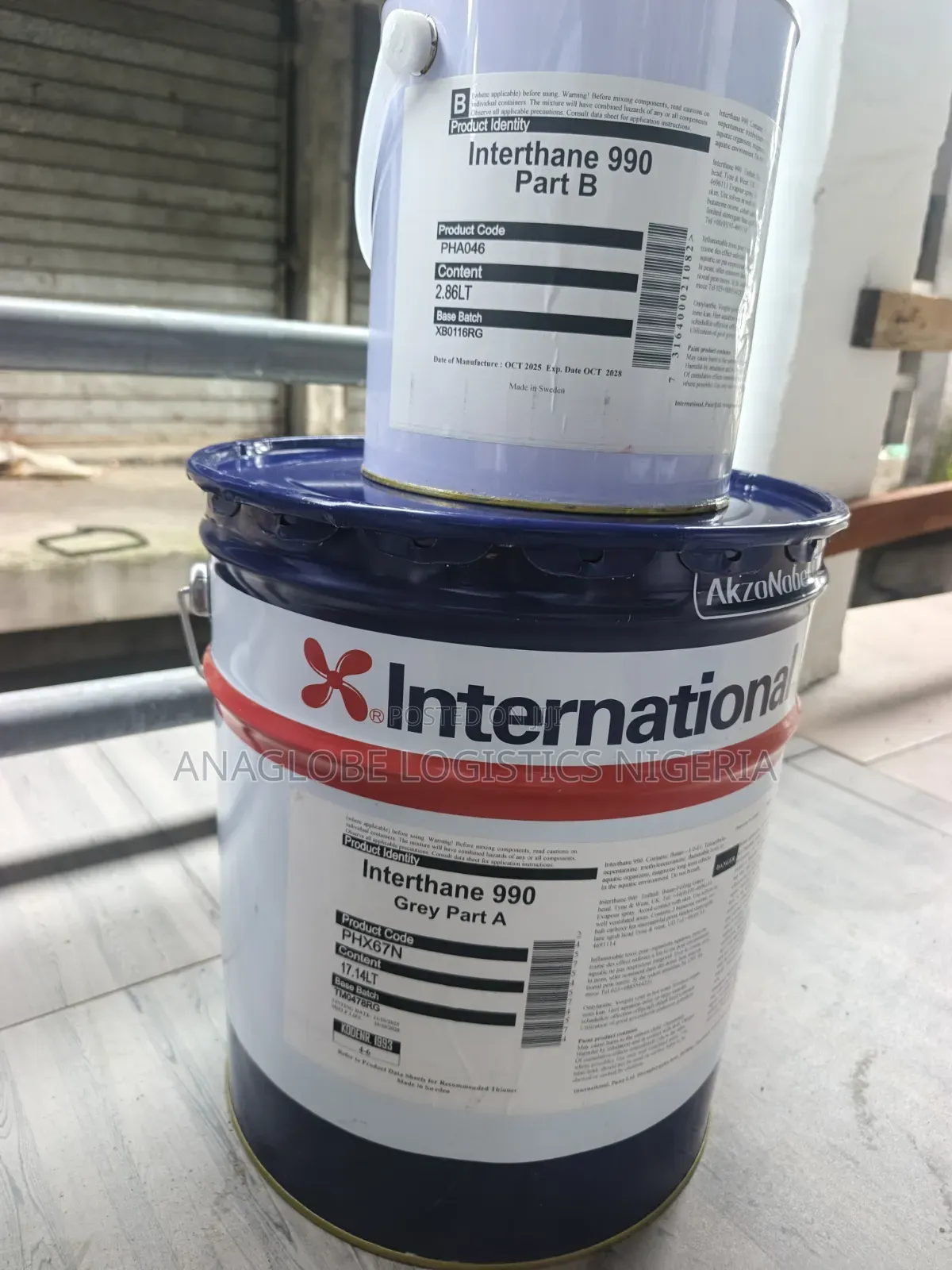INTERTHANE 990 a B Grey