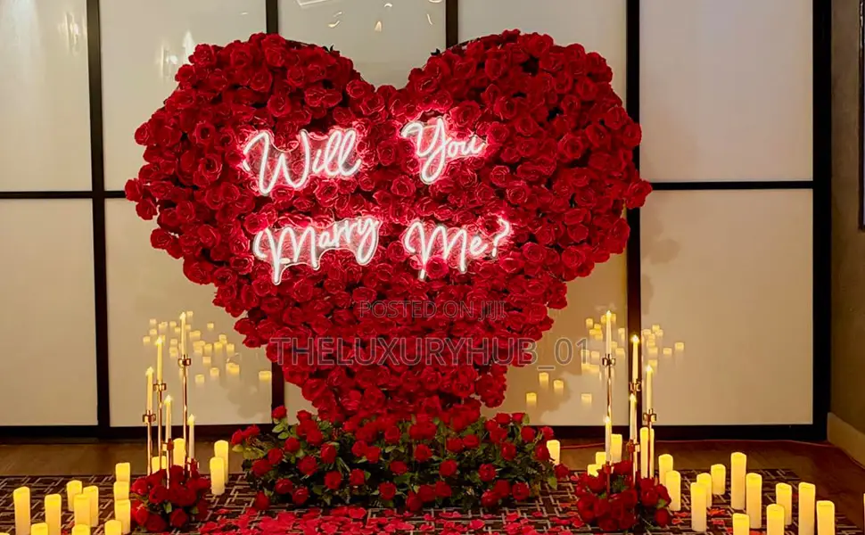 Surprise Proposal Decoration