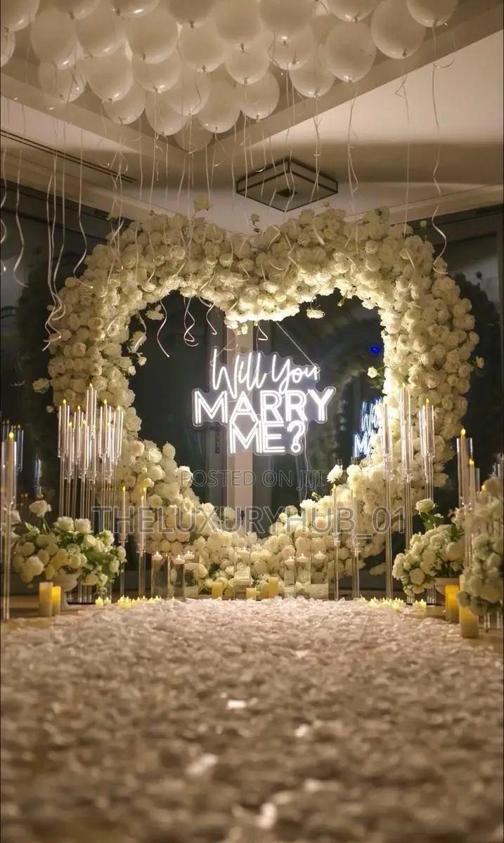 Surprise Proposal Decoration