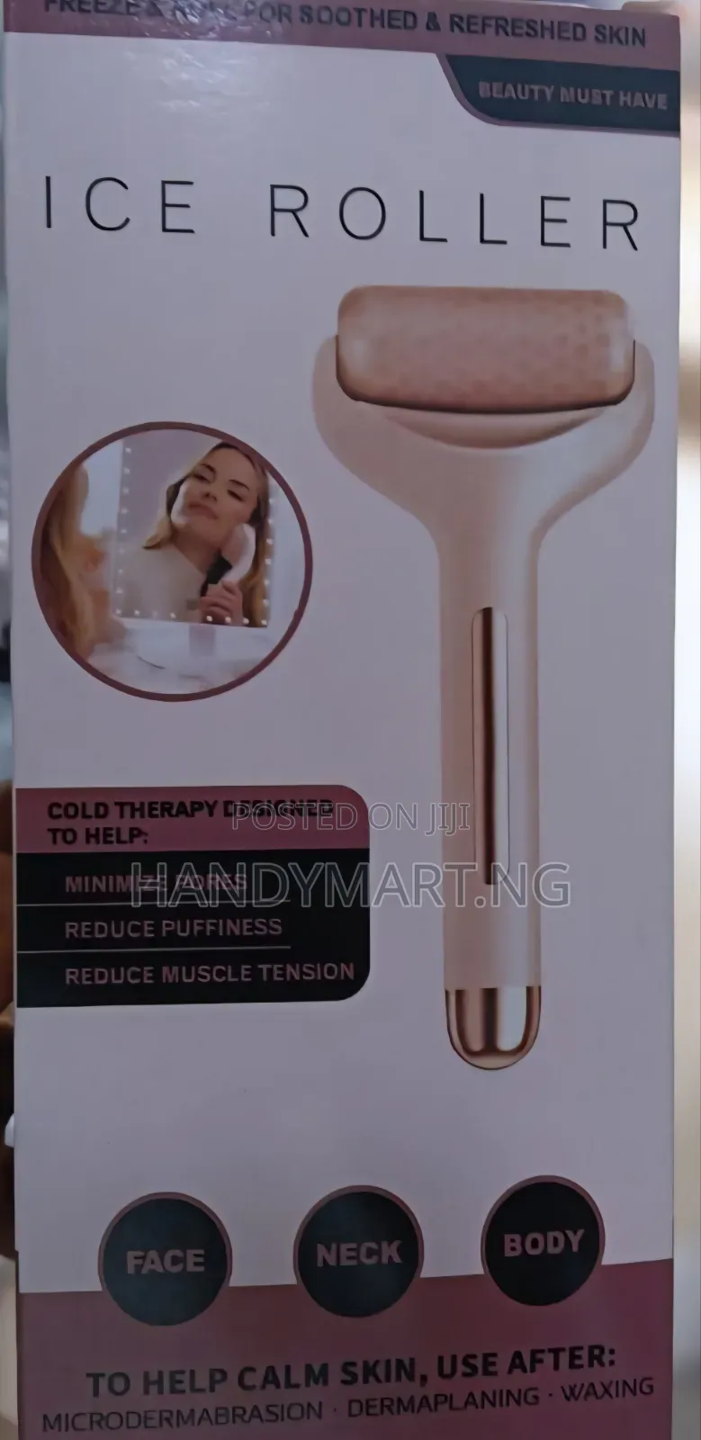 Finishing Touch Flawless Facial Massage Ice Roller 25% OFF