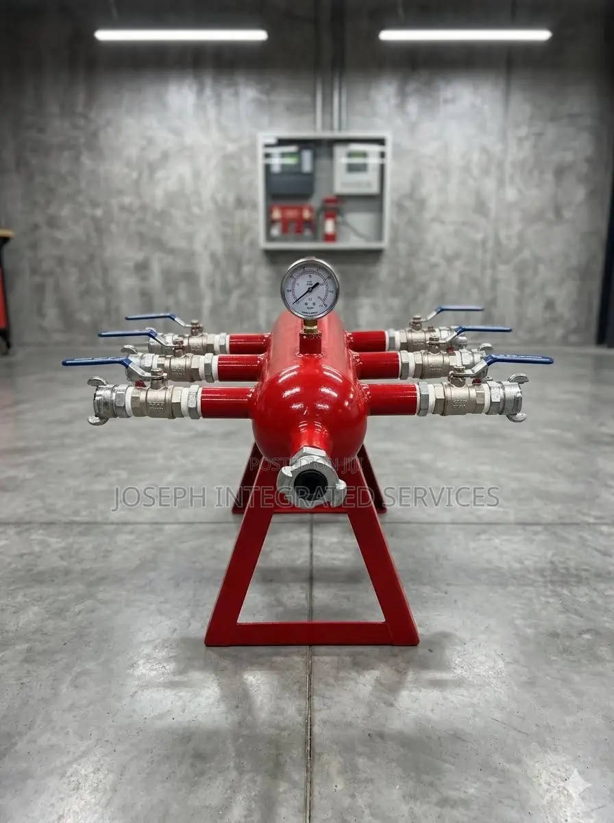 Industrial Air Distribution Manifold 6 Outlets 25 Liters