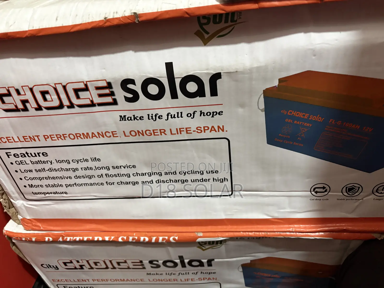220ah Gel Batteries