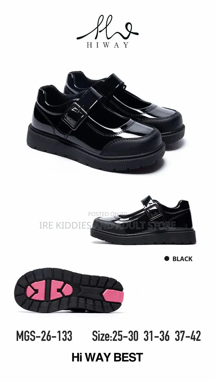 Hi-Way Girl School Shoe