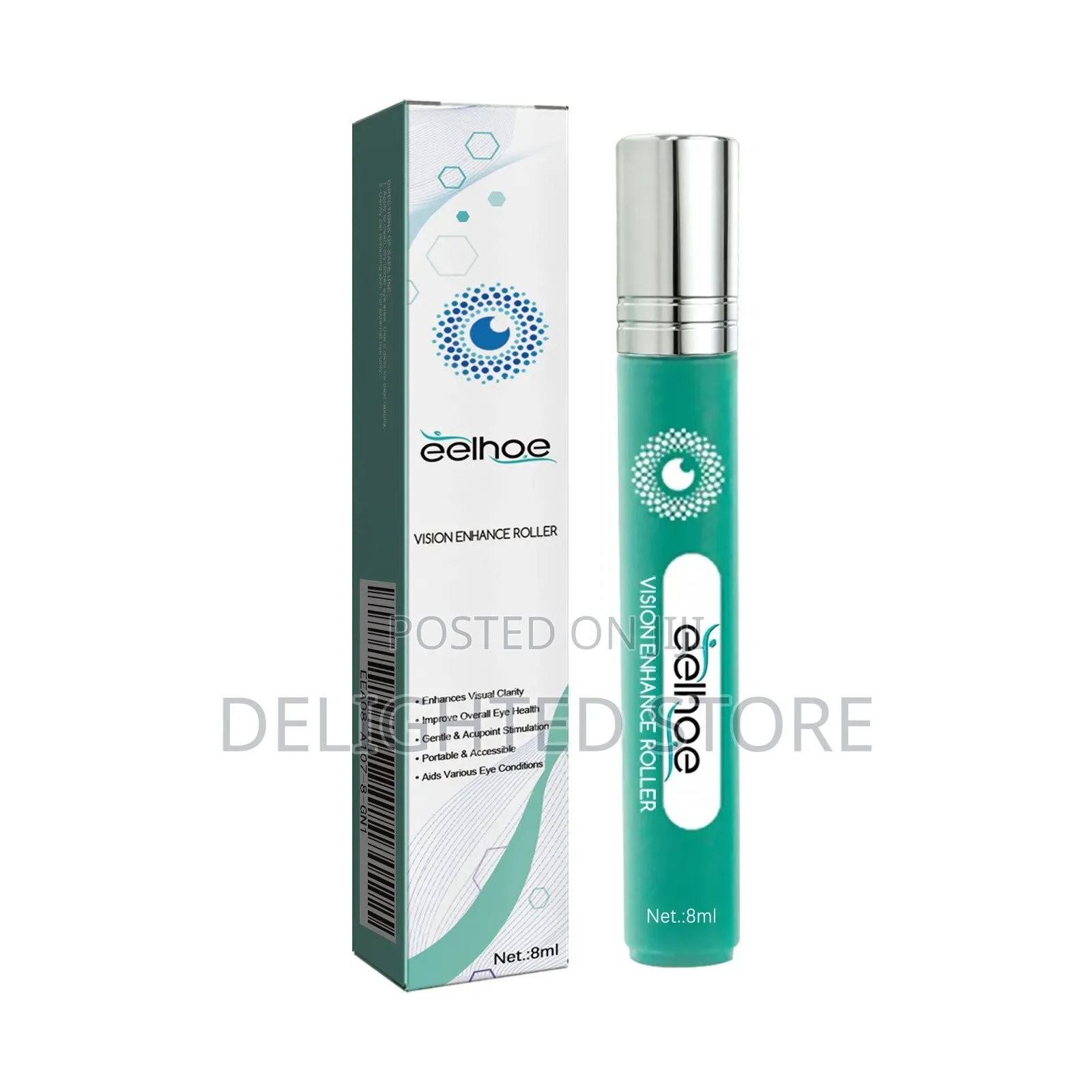 Eelhoe Eye Roller Essence Gentle Daily Eye Massage 8ml