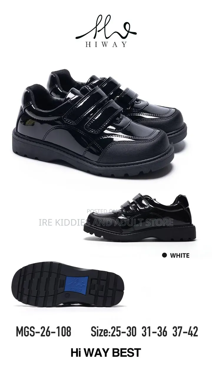 Hi-Way Boys School Shoe