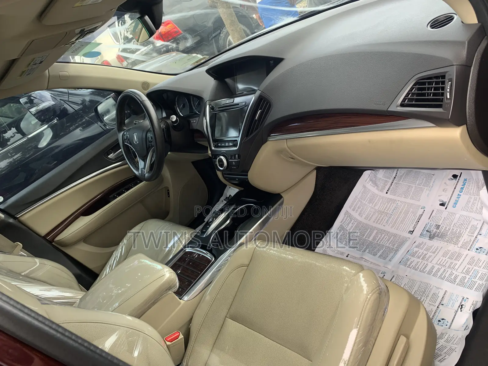 Acura MDX SUV 4dr FWD (3.5L 6cyl 9A) 2016 Red