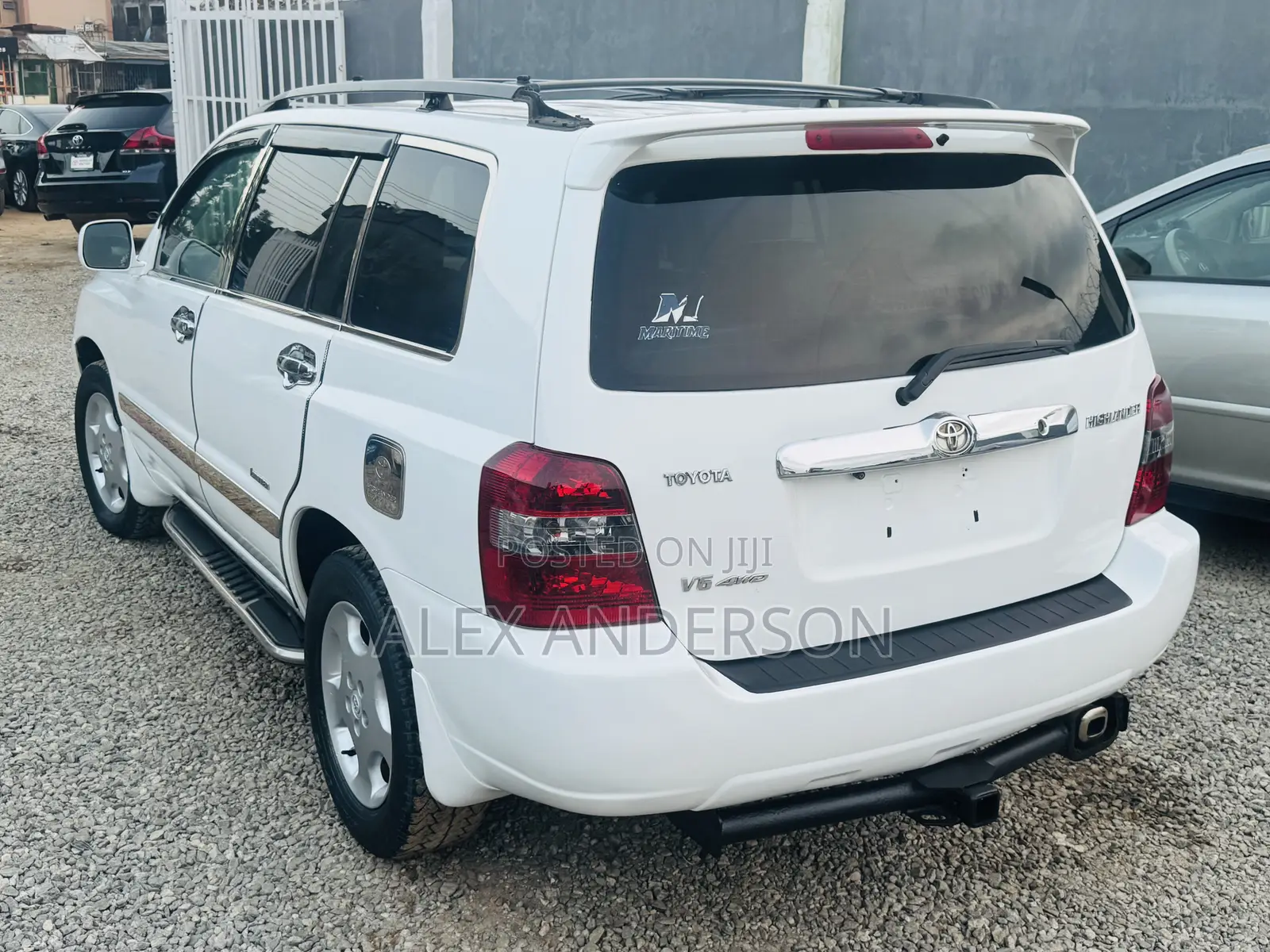 Toyota Highlander Limited V6 2007 White
