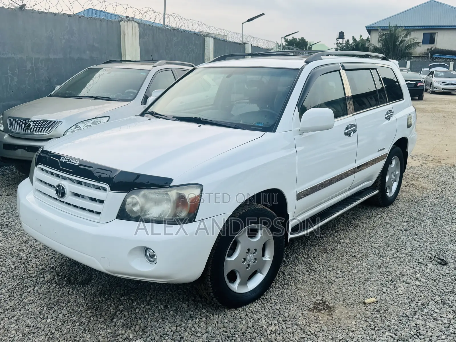 Toyota Highlander Limited V6 2007 White