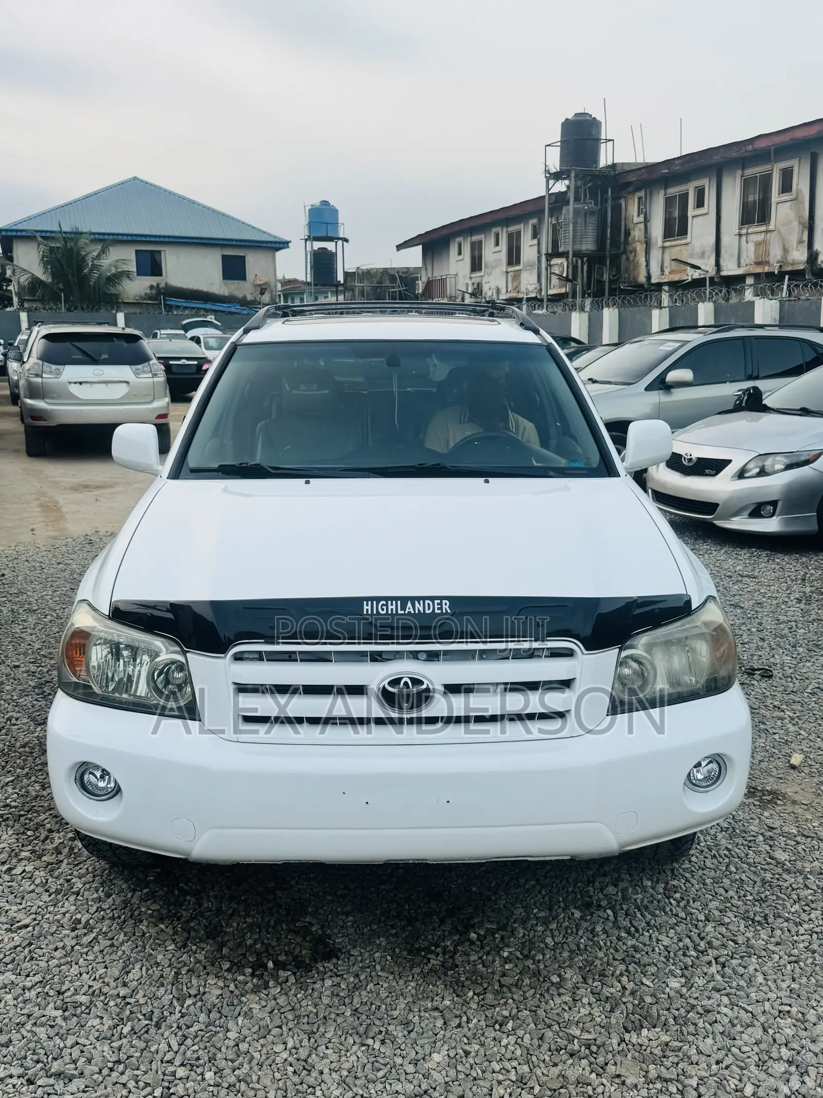 Toyota Highlander Limited V6 2007 White