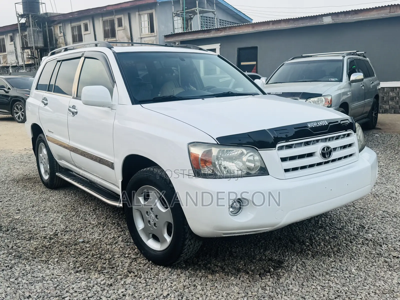Toyota Highlander Limited V6 2007 White