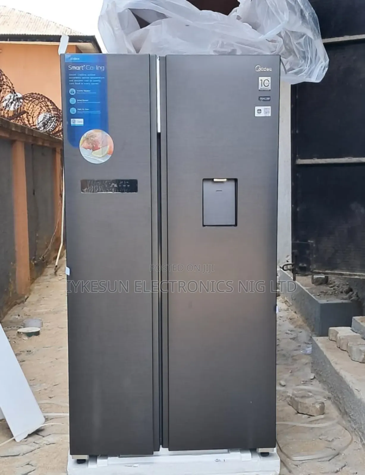 Original Midea Side BY Side Inverter Fridge Freezer WaterDispenser