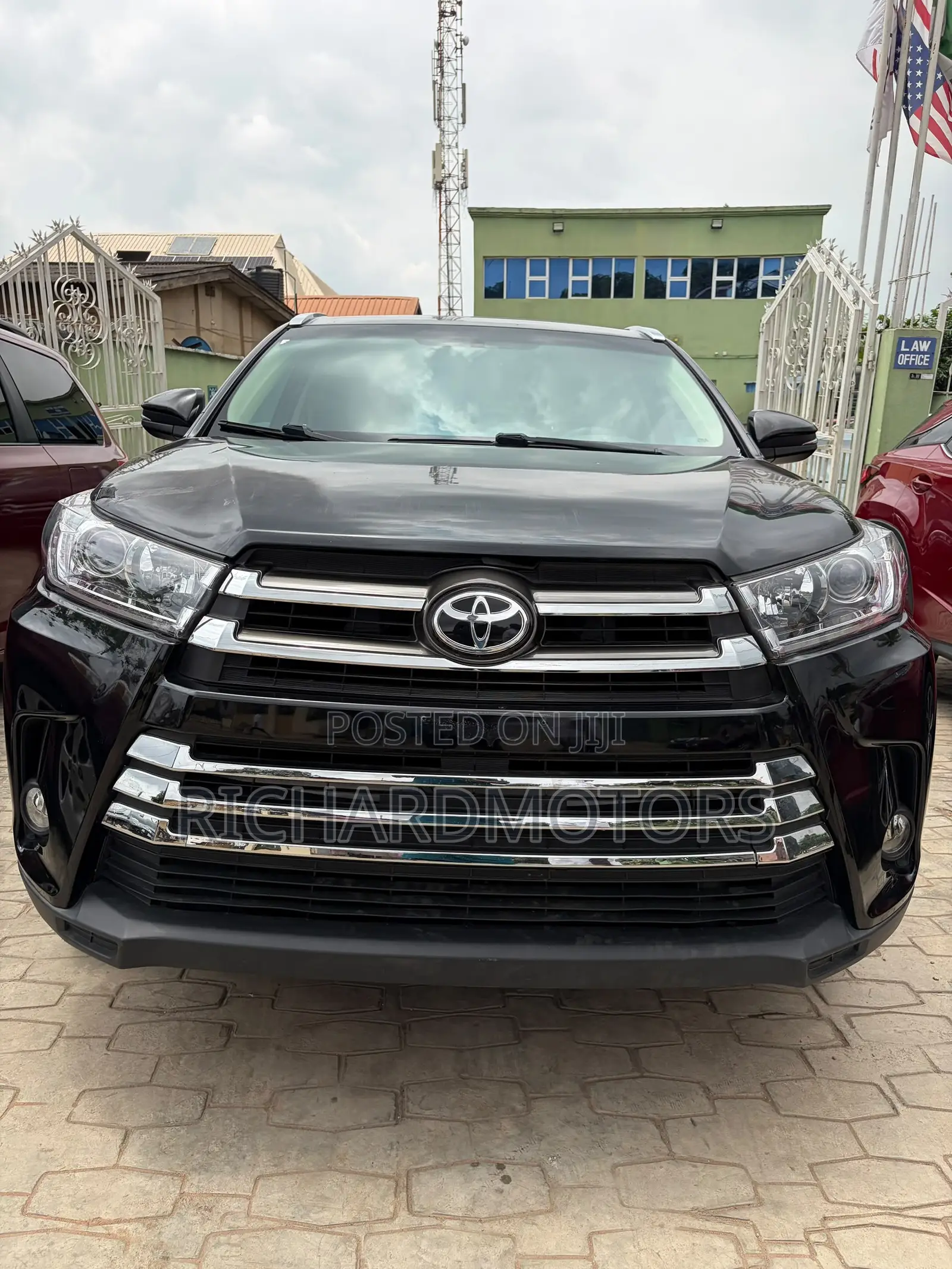 Toyota Highlander XLE 4dr SUV AWD (3.5L 6cyl 6A) 2015 Black