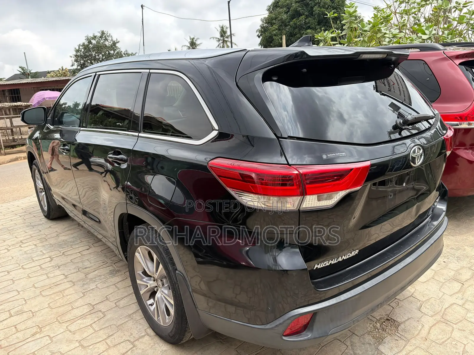 Toyota Highlander XLE 4dr SUV AWD (3.5L 6cyl 6A) 2015 Black