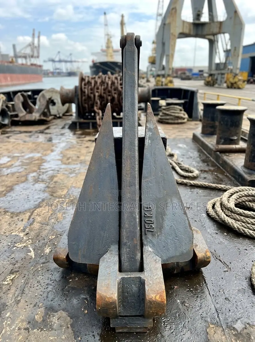 75 Kg (Approx1650 Lb) High Holding Power (HHP) Stockless Marine Anchor