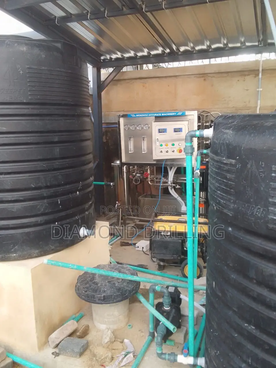 Industrial Borehole Drlling 24/7 Water Supply for Factories Estates