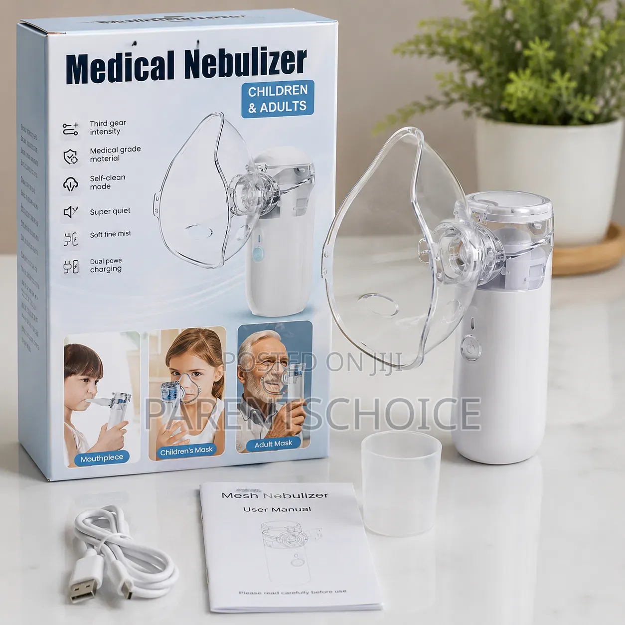 Portable Medical Mesh Nebulizer