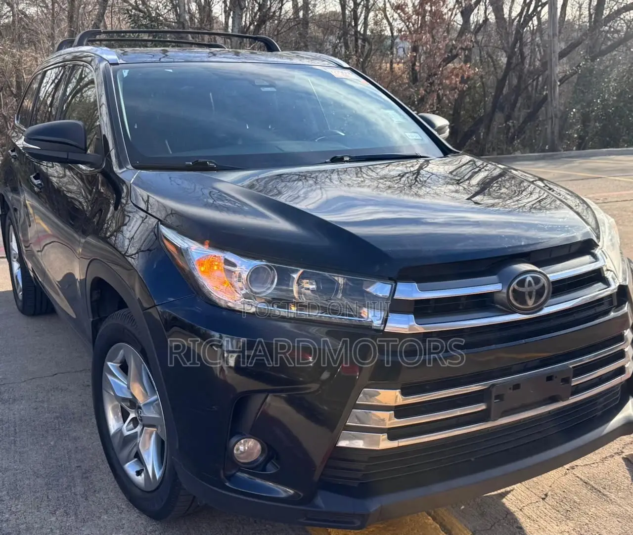 Toyota Highlander Limited 2019 Black