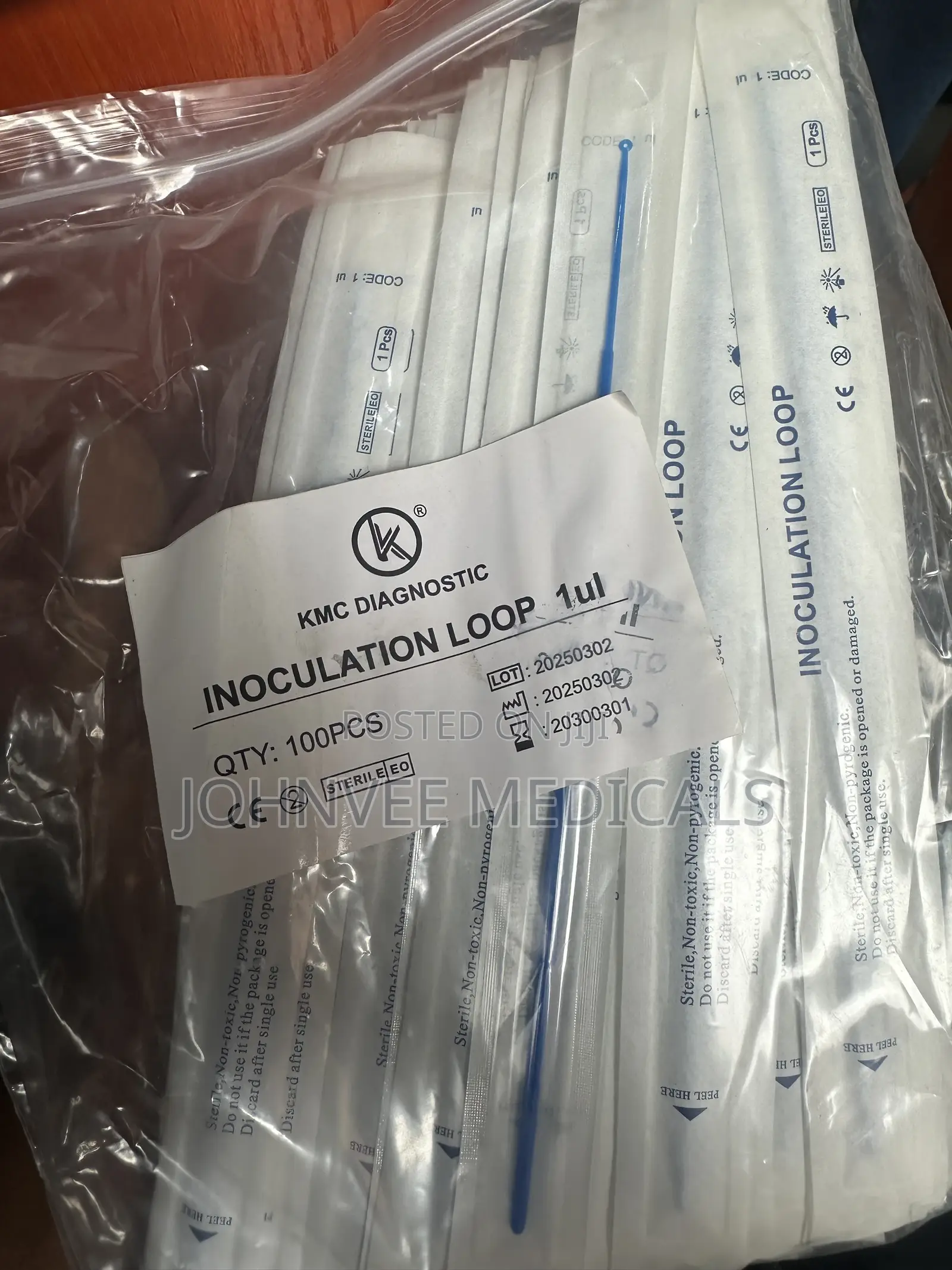 Sterile Inoculation Loop 1ul and 10ul