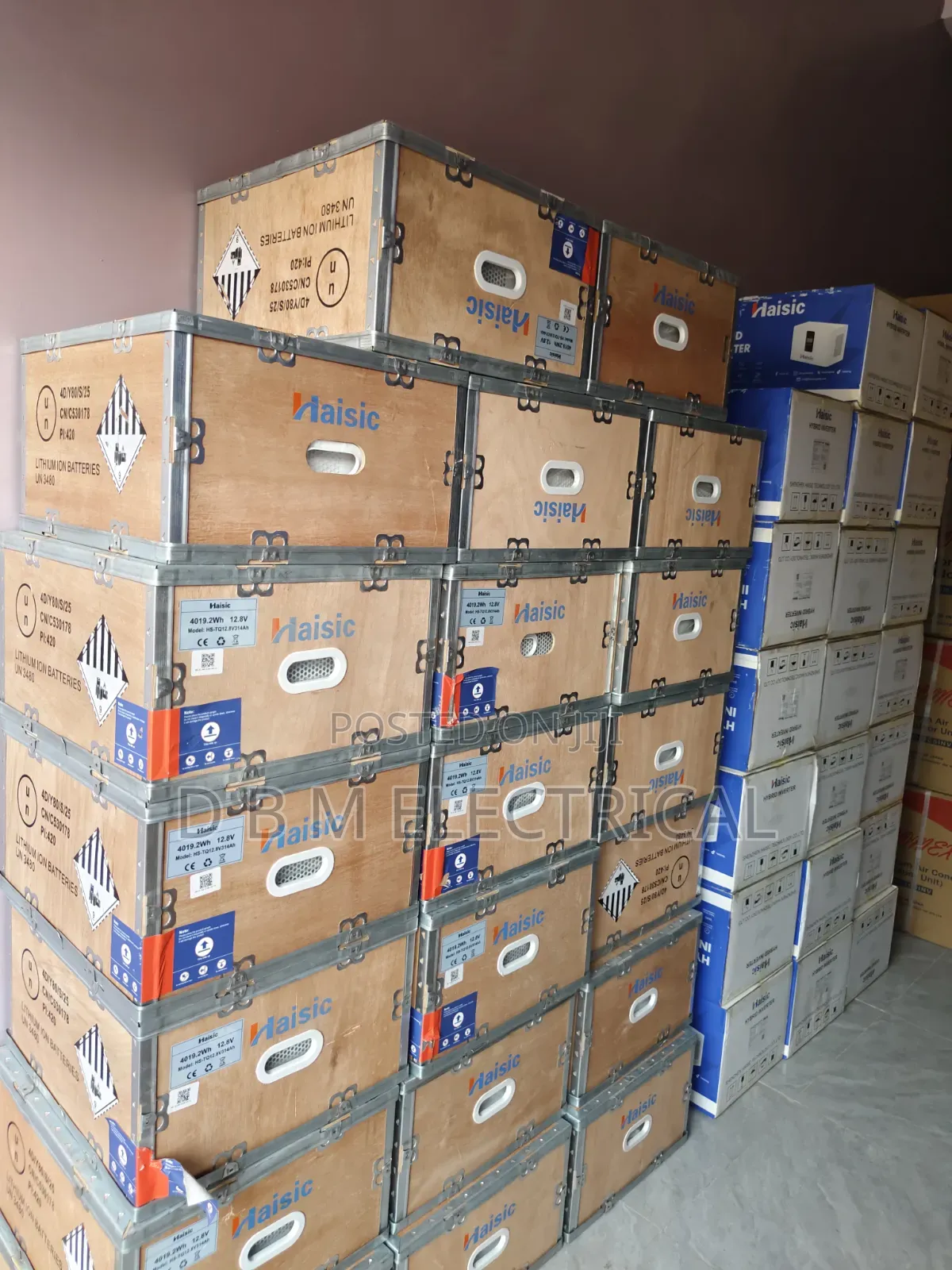 Haisic Solar Limtom Battery 4kwh 12v