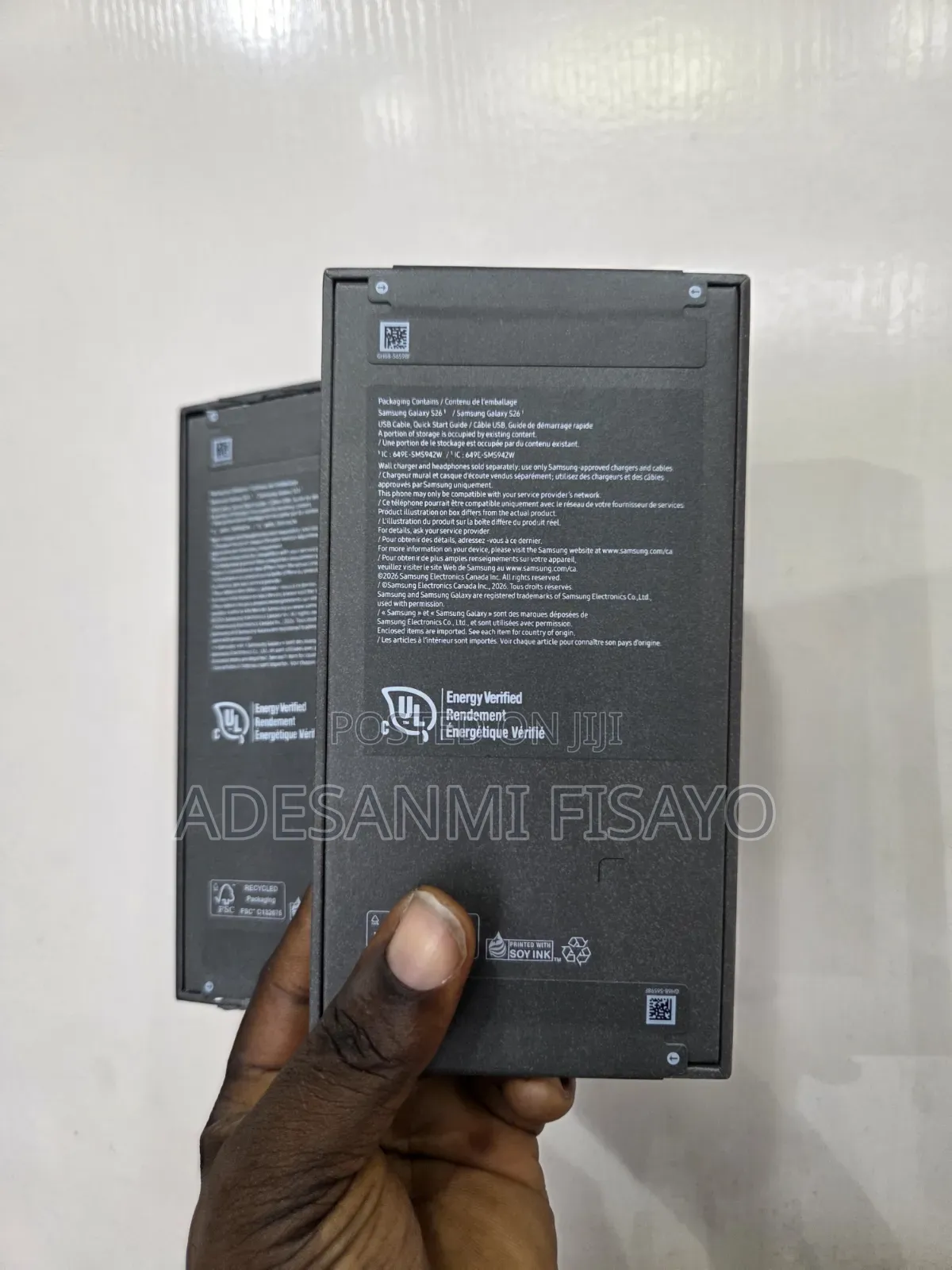 New Samsung Galaxy s26 256 GB Black