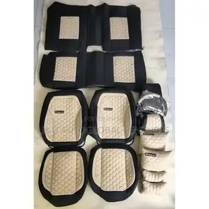 9D Universal Smiles Leather Seat Cover