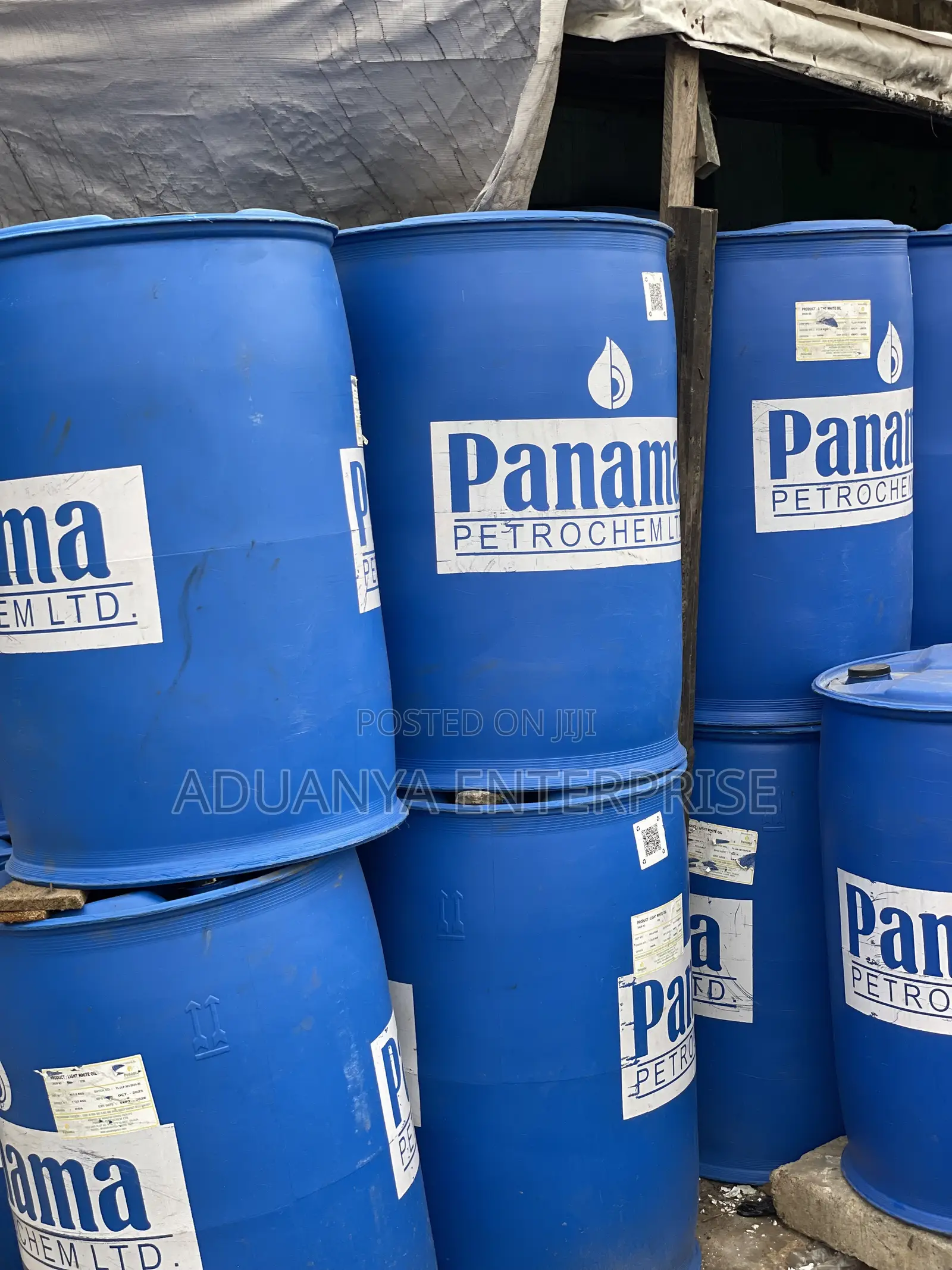 Panama Petrochem Paraffin Oil (Light White Oil) 220L Drum