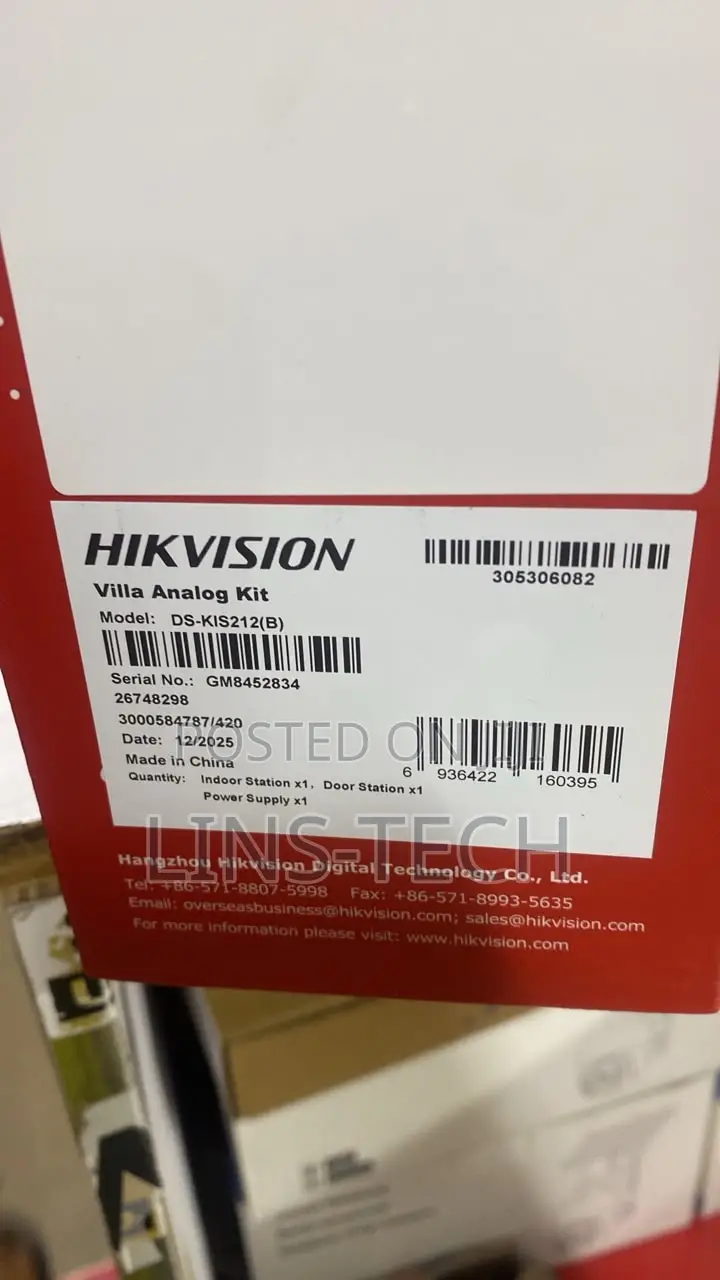 Hikvision Video Doorbell