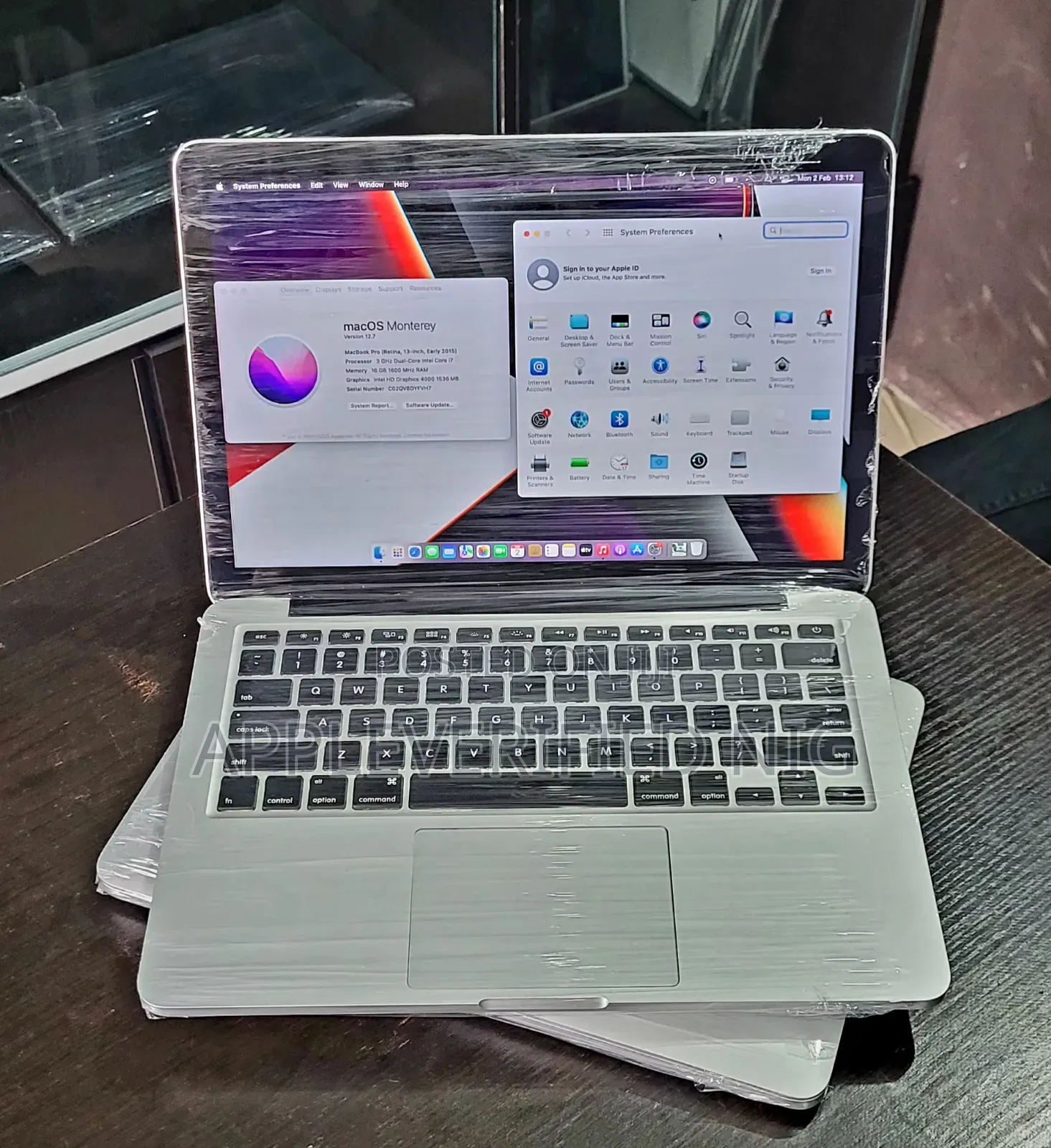 Laptop Apple MacBook Pro 2015 16GB Intel Core i7 SSD 128GB