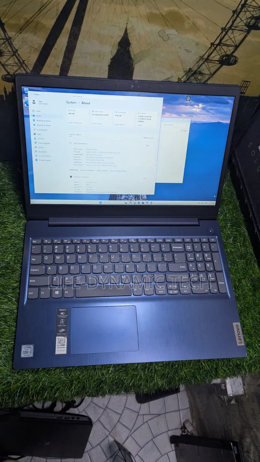 Laptop Lenovo Ideapad 3 8GB Intel Core i5 SSD 500GB