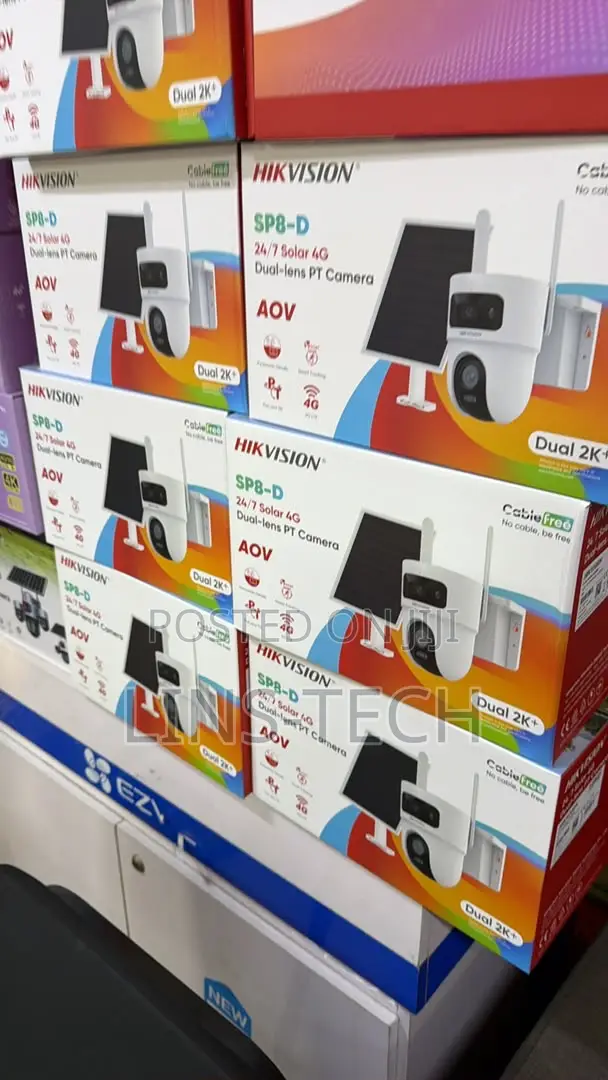 Hikvision Dual Lens Solar PTZ Camera