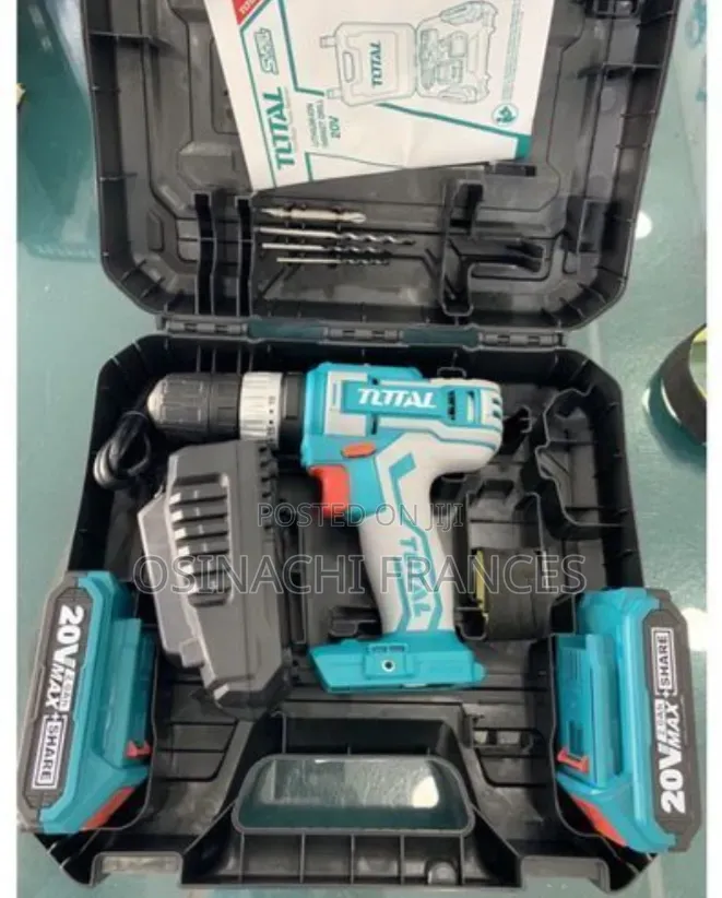 Total Cordless Brushless Drill Machine Plastic Head