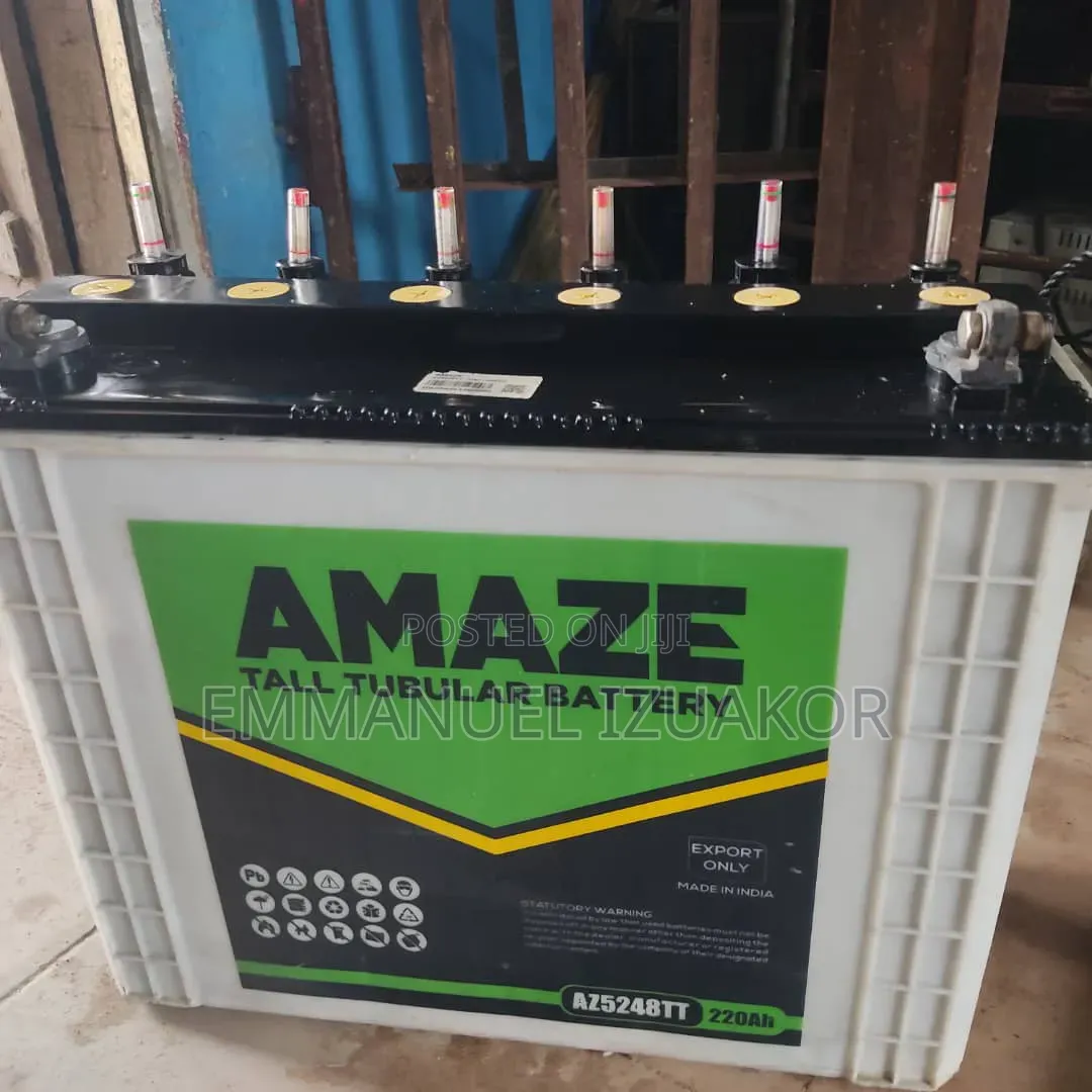 Tubular Batteries 220amps Amaze 4 Months Used