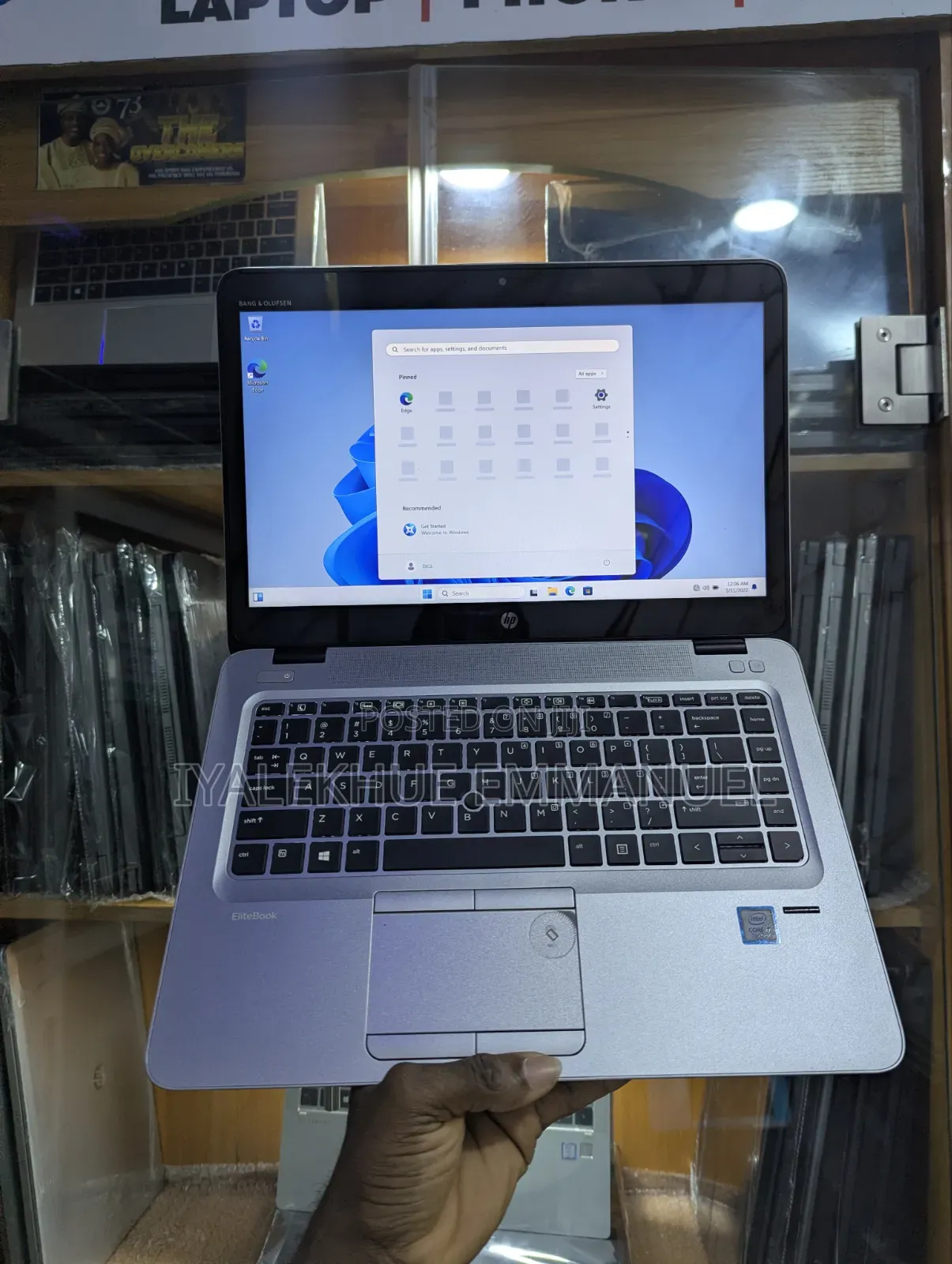 Laptop HP EliteBook 840 G4 8GB Intel Core i7 SSD 256GB