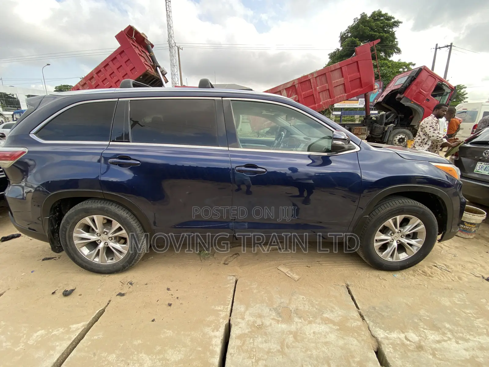 Toyota Highlander XLE 4dr SUV (3.5L 6cyl 6A) 2014 Blue
