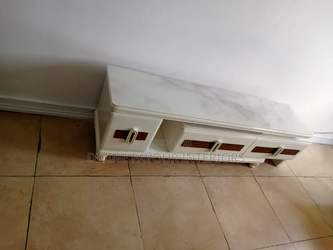 Center Table + TV Stand Shelve Set