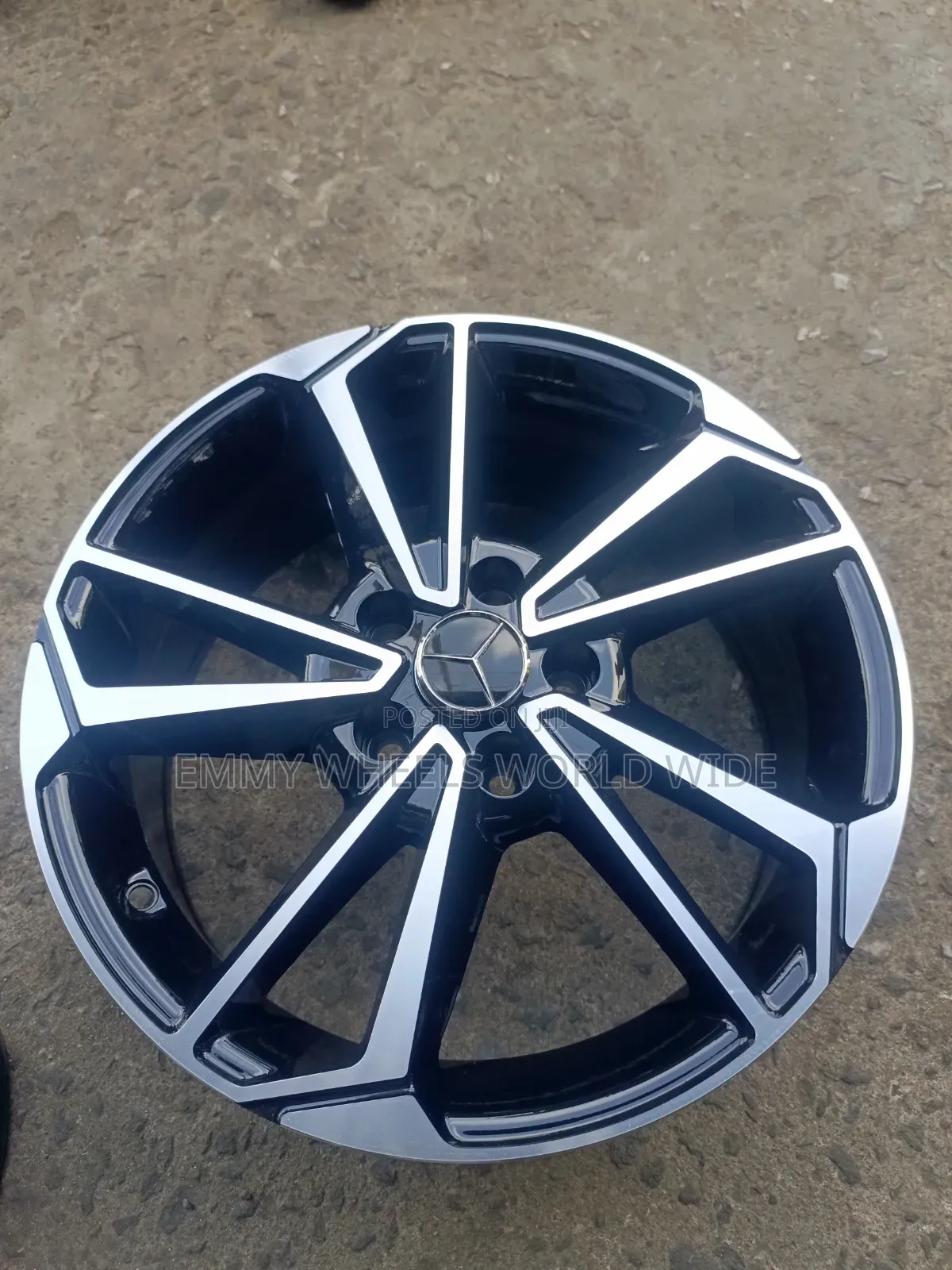 17inches for M/Benz Black and Stainless Newer Model