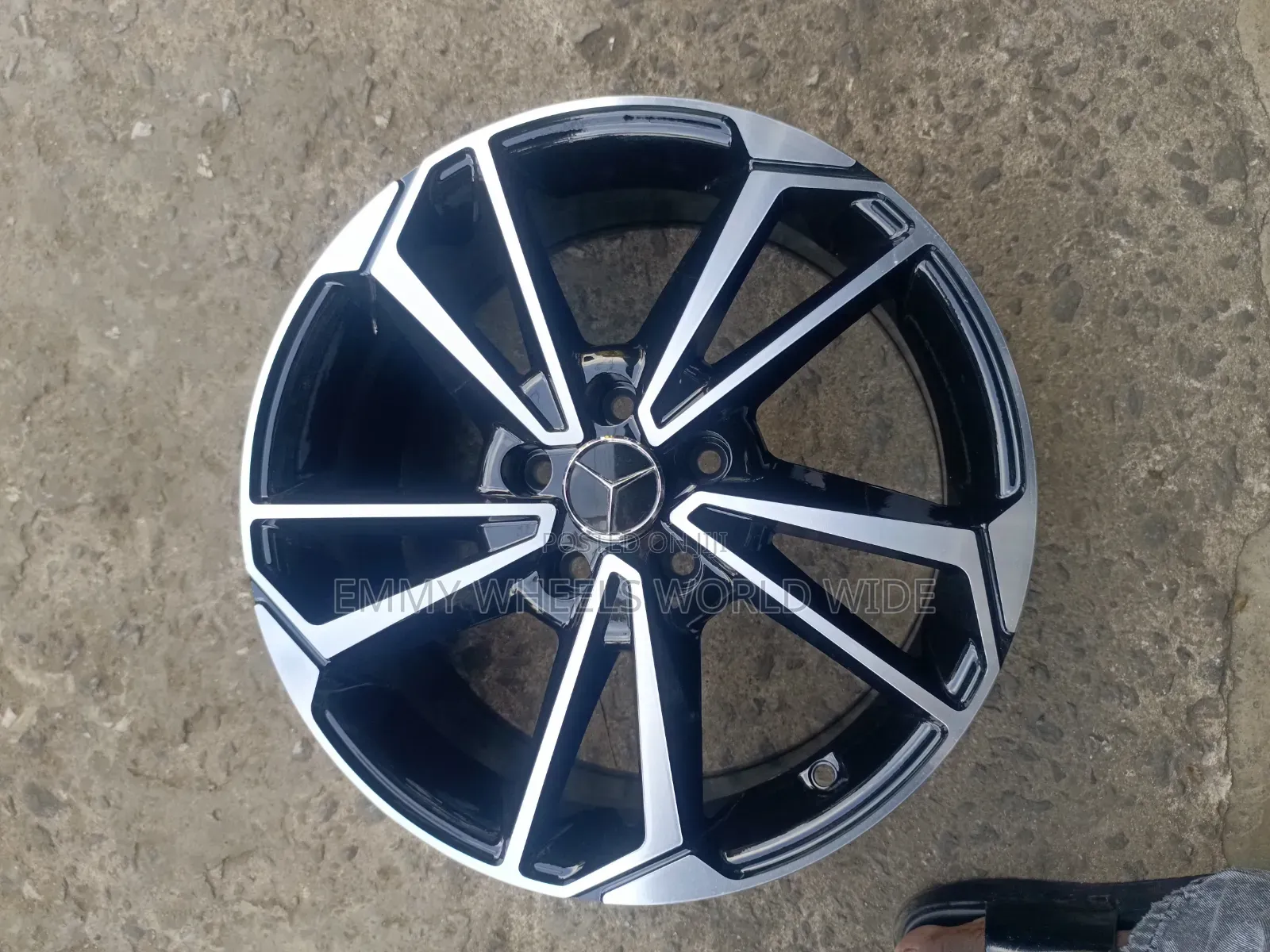 17inches for M/Benz Black and Stainless Newer Model