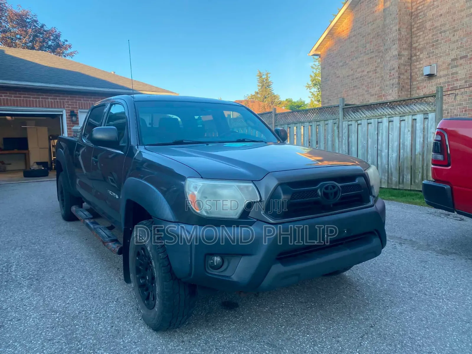 Toyota Tacoma 4dr Access Cab 4WD 6.1 ft. SB (2.7L 4cyl 4A) 2014 Black