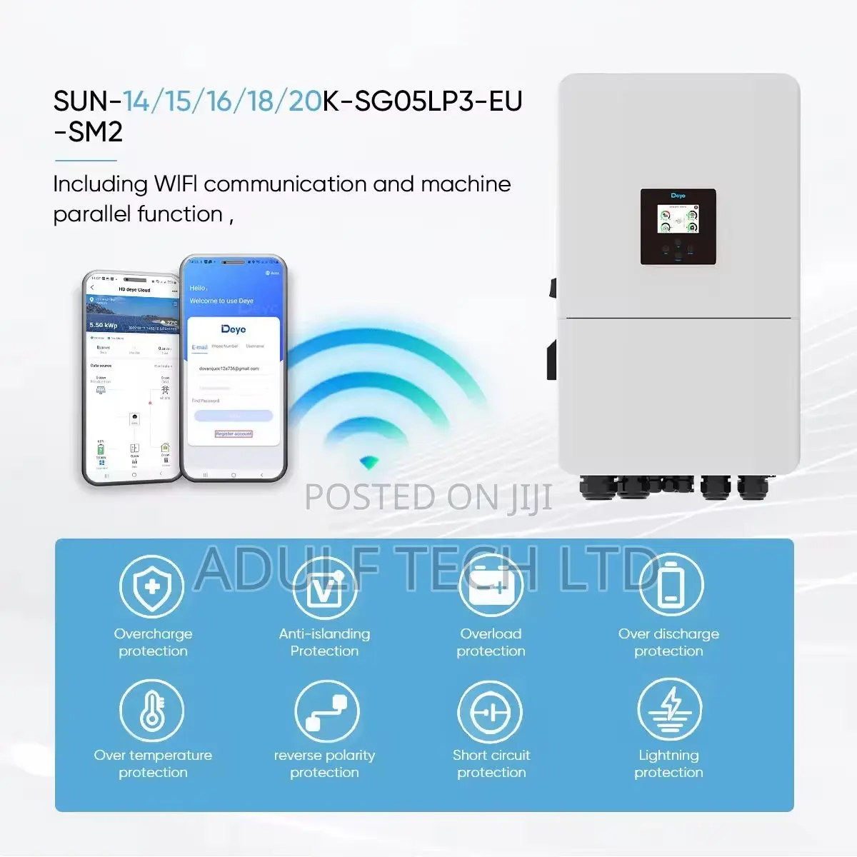 Deye Hybrid Inverter 20kW