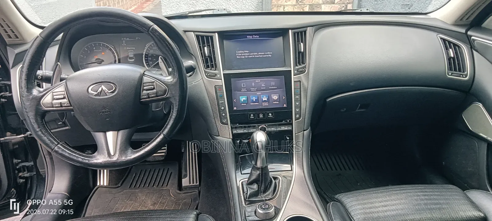 Infiniti QX50 2017 Black
