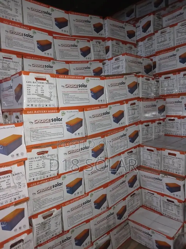 Choice Gel Batteries 220ah 100ah 120ah