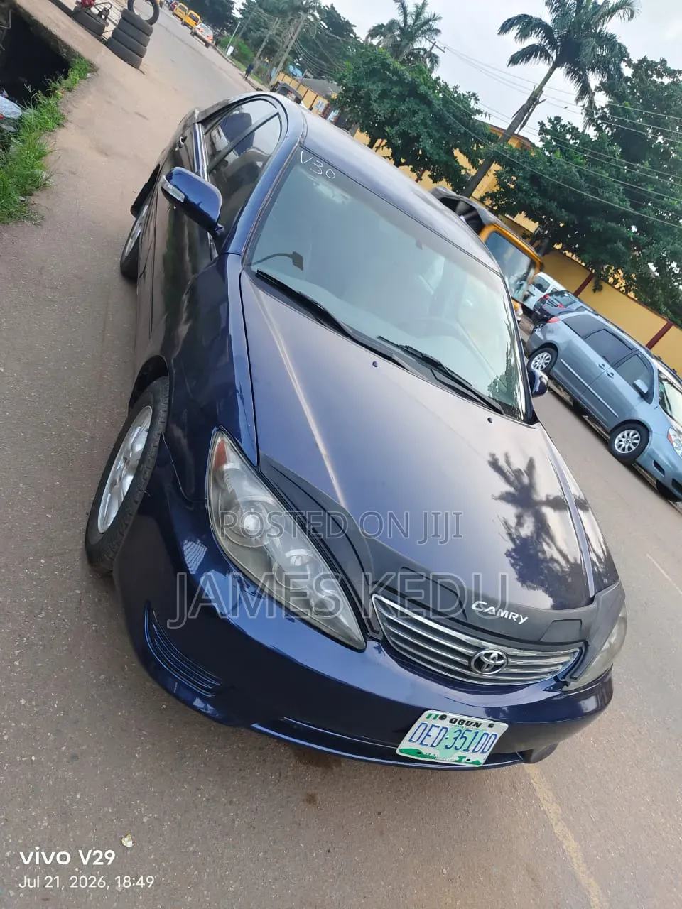 Toyota Camry 2004 Blue